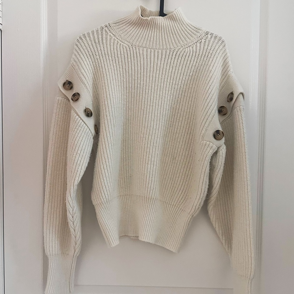 Urban Revivo 2-Way Knit Sweater with Detachable Sleeves - Size M (US 6)